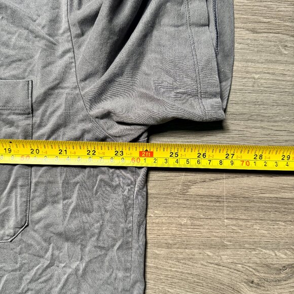 Lululemon Men's Fundamental Oversized Pocket T-Shirt - Grey - Picture 4 of 6